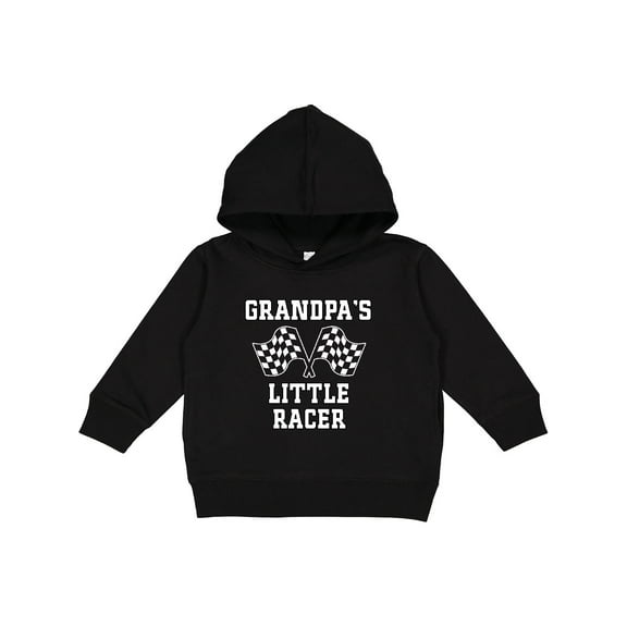 Inktastic Grandpa Little Racer Car Racing Toddler Hoodie
