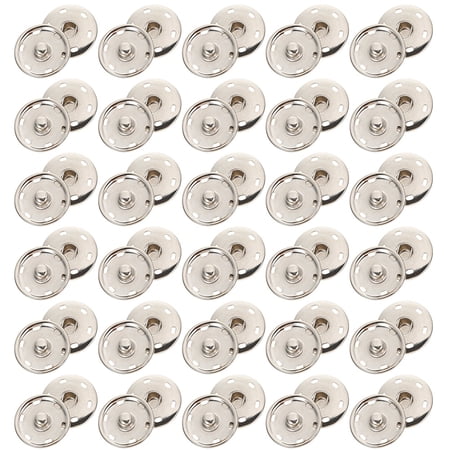 WRITWAA 50pcs Heavy Duty Sewing Fasteners Kit for Crafts Clothing Fabric Projects and Accessories
