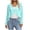 Blue, variant on Women's Long Sleeve Cardigan Sweaters Open Front Cropped Bolero Shrugs for Dresses (Light Pink, One Size)