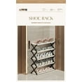 thumbnail image 6 of Folding Shoe Rack Home Doorway Multi-Layer Simple Shoe Rack Dormitory Shoe Storage Space-Saving Installation-Free Storage Rack, 6 of 8