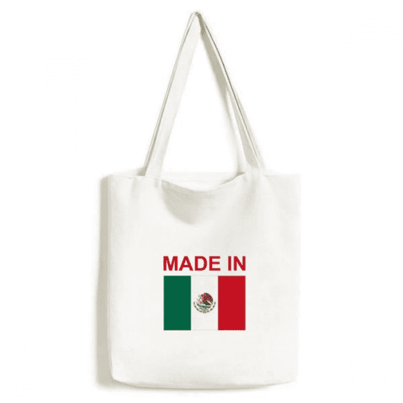 Mexico Country Love Tote Canvas Bag Shopping Satchel Casual Handbag