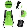 thumbnail image 3 of Unique Bargains 1 Set Packable Backpack Durable Hiking Backpack Light Green, 3 of 5