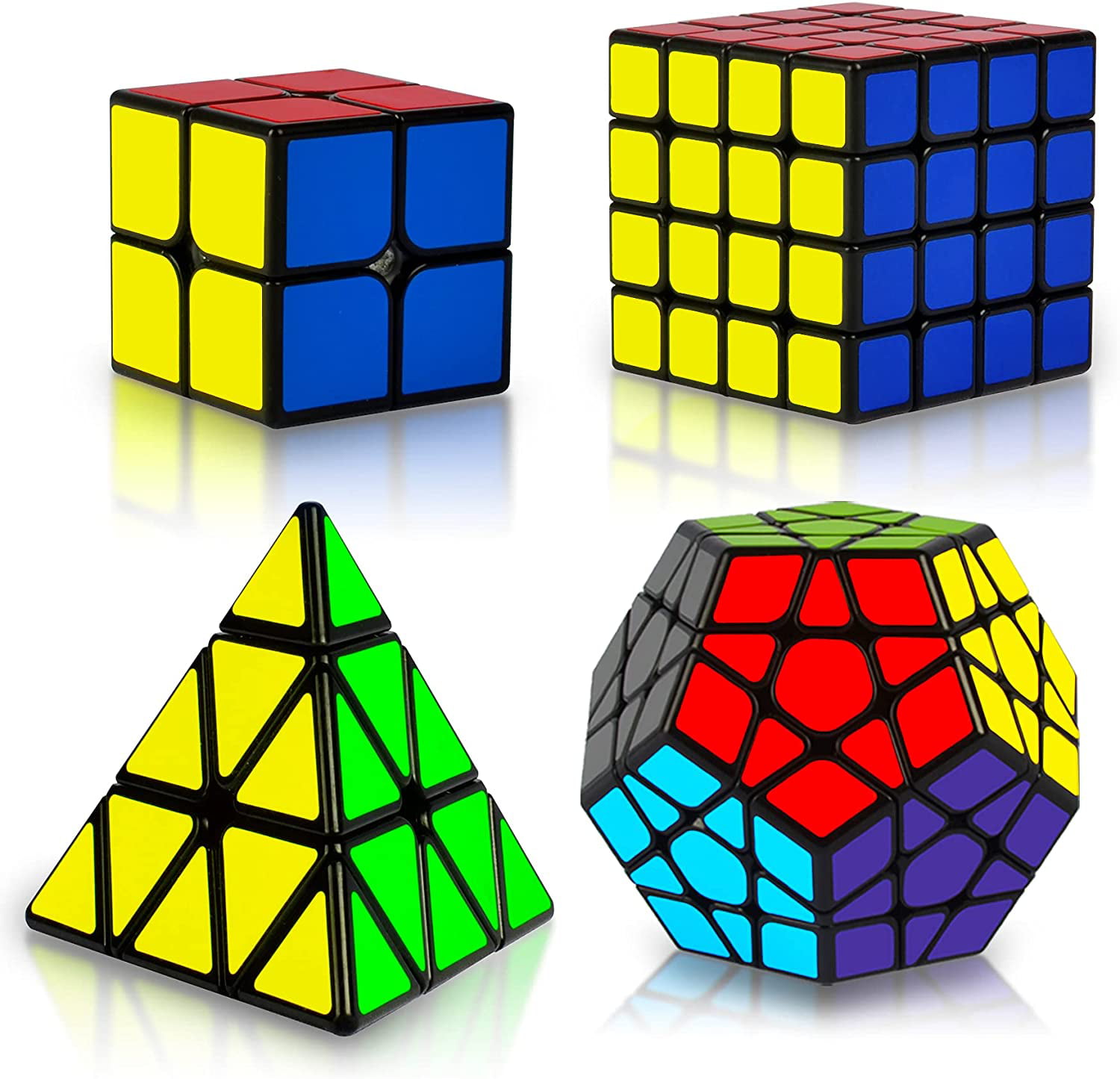 Cooja Magic Cube Rubix Cube 2x2 Smooth Cube 3D Puzzles Cube Puzzle Toys Boys 