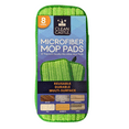 thumbnail image 2 of 8 Clean Castle 12" Reusable Premium Dual Action Microfiber Wet/Dry Mop Pads, 2 of 8