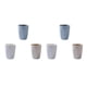 thumbnail image 4 of Taza de enjuague Billuyoard 400ml vasos portátiles baño plástico Azul, 4 of 6