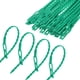 thumbnail image 1 of Uxcell 300-Pack Bridas Ajustables para Plantas de 7 Pulgadas, Bridas de Plástico para Jardín para Interior/Exterior Verde, 1 of 1