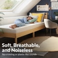 thumbnail image 4 of Everlasting Comfort Twin Mattress Protector, Waterproof Bed Bug & Mite Protection Cover, 4 of 10