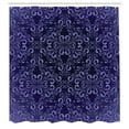 thumbnail image 3 of Ambesonne Floral Shower Curtain, Royal Victorian Pattern, 69"Wx84"L, Dark Purple Lavender, 3 of 5