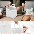thumbnail image 6 of Uxcell Insulated Take Away Bags [20PCS] - Bulk Thermal Insulation Food- [Black & White-9.4IN], 6 of 7