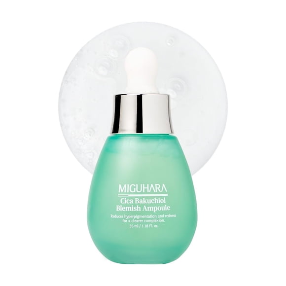 Ampolla para imperfecciones de Cica Bakuchiol | Ampolla coreana para el cuidado de la piel (35 ml/1,18 fl.oz.)