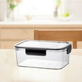 thumbnail image 5 of Cheese Dispenser Container, White Plastic Food Storage Box with Flip Lid, 7x4.88x2.75cm Airtight Organizer for Refrigerator, Perfect for Ginger Garlic Spices and Fruit Block Storage, 5 of 8