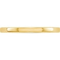 thumbnail image 3 of 14K Yellow Gold 14Ky 2mm Ltw Flat Band Size 7 Made In United States fll020-7, 3 of 5