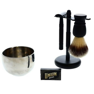 Union Razors  Mens Shaving Gift Set, Matte Black - 6 Piece