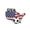 A, variant on Football Match Badges Brooches Souvenirs Cheering Pins Set for Team Fans Sports Party Events Collection Gifts