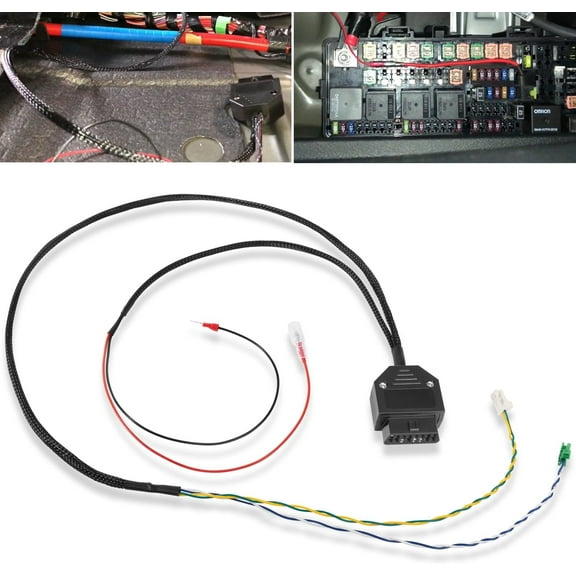 Double Bypass | Trunk-Mount Security Bypass Cable Kit Compatible with Dodge Charger, Challenger, Chrysler 300 2018-2024