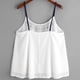 thumbnail image 2 of Playeras,Blusas y Tops,Ropa para Mujer Verano Tops Camiseta sin mangas bordada para mujer, blusa sin mangas de gasa, blusa para mujer (White, XL), 2 of 6