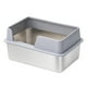 thumbnail image 3 of Caja de arena para gatos, fácil de mover, lavabo para arena, bandeja de avable para gatitos L Gris, 3 of 8