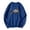 v#63Blue128, variant on Crew Neck Sweatshirts Women Cute Flower Leaf Graphic Long Sleeve Tops Soft Sweatshirt Oversized Fall Winter Pullover Outdoor Wear Comfort,Gray,L