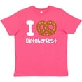 thumbnail image 3 of Inktastic Oktoberfest Pretzel Fun Holiday Youth T-Shirt, 3 of 5