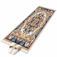 thumbnail image 2 of 2'x6' Rug Runners for Hallways Kitchen, Blue Burnt Orange Boho Non Slip Entryway Beside Floor Carpet Runner, Antique Southwestern Art Washable Laundry Room Bedroom Throw Rugs Mat for Family Pet, 2 of 8