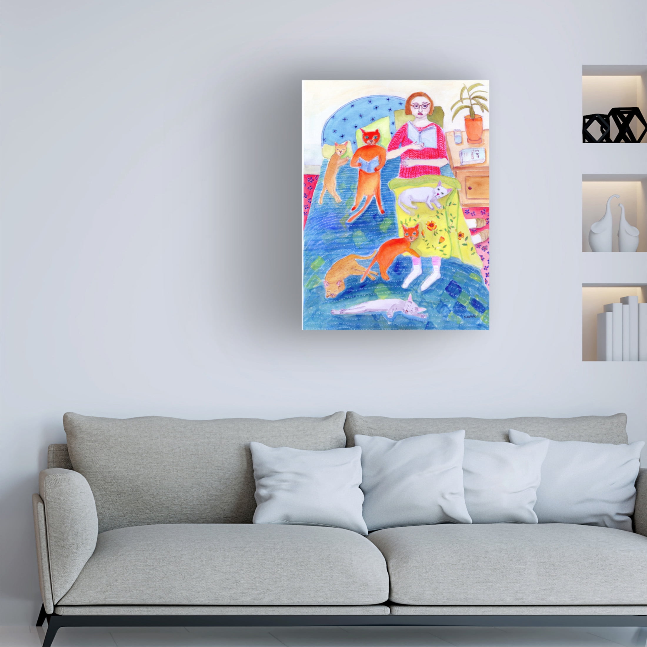 Trademark Fine Art Sharyn Bursic Night Ritual Canvas Wall Art