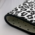thumbnail image 5 of Shaggy Area Rug, white black Leopard fashion Rugs for Living Room Bedroom Non Slip Door Mat Indoor Carpet Machine Washable Nursery Home Decor Floor Mats for Entryway 60x39in, 5 of 5