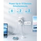thumbnail image 3 of Anker Cargador de pared, protector contra sobretensiones 300J, extensor de salida 10 en 1, 6 CA, 2 puertos USB A, 2 puertos USB C, tomas de amplio espacio y carga rápida de 20 W, estación de carga de, 3 of 5