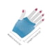 thumbnail image 3 of Guantes Sin Dedos Allegra K Codo Longitud Mujer Cielo azul Una Talla, 3 of 5