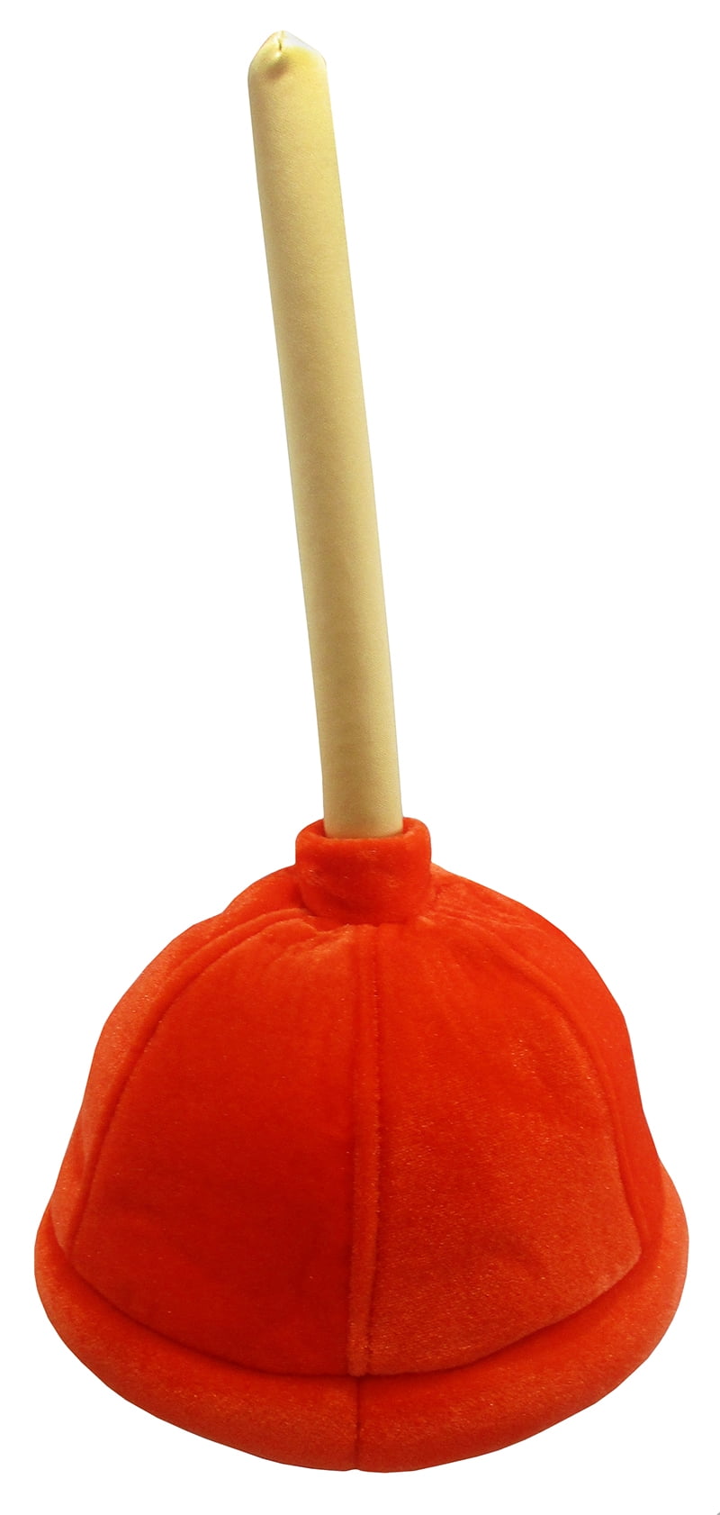 Funny Velvet Toilet Plunger Hat