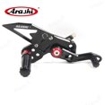 thumbnail image 5 of Arashi (Version 2.1) Adjustable Rearsets for Kawasaki Z125 PRO 2016 - 2023 Motorcycle Accessories Foot Pegs Footrests Rear Set Black 2017 2018 2019 2020 2021 2022, 5 of 8