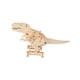 thumbnail image 4 of Kits de dinosaurios de madera, rompecabezas 3D de constructor de ensamblaje, juguetes educativos STEM de bricolaje para y niñas, a partir de 6 Hugo Proyecto de ciencias, 4 of 10