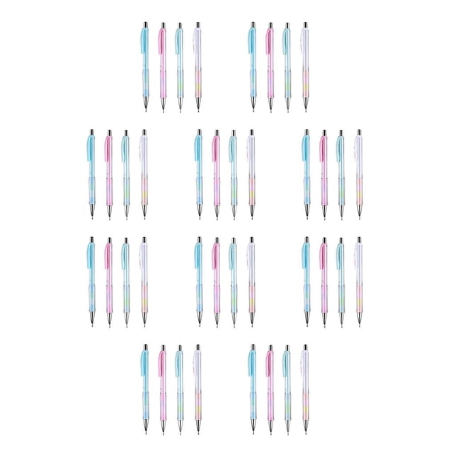 Cateissary Lápiz mecánico de plástico antideslizante, accesorios de pintura, herramientas educativas, superficie lisa, recargas de ancho de Type1 NO1