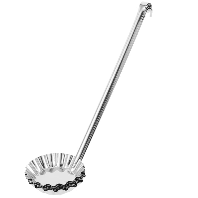 WHAMVOX 5Ud Utensilios De Cocina Para Freír Snacks Con Cucharas Antiadherentes En Plata