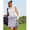 thumbnail image 3 of Pinspark Skorts Skirts for Women with Pockets Golf Skirt 20" Tennis Skirts Athletic High Waisted Skorts Casual, 3 of 6
