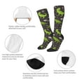 thumbnail image 6 of Fotbe Dinosaur Skeleton print Women's Men's Novelty Crew Socks Cotton Socks Knee High Socks for Walking,Running,Nurses,Pregnancy, 6 of 9