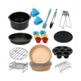 thumbnail image 1 of Airfryer Accessory Set, 8 Inch Hot Air Fryer Accessories, Reusable Air Fryer Accessories, XXL,for F, 1 of 5
