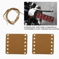 thumbnail image 3 of CHICIRISFundas De Cuero Para Manillar De Motocicleta, Tacto Cómodo, Se Ajustan Perfectamente, Para La Mayoría De Las Motocicletas, 3 of 7
