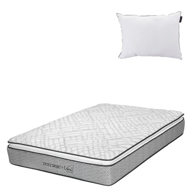 Colchón Individual + Almohada One Restonic Vail