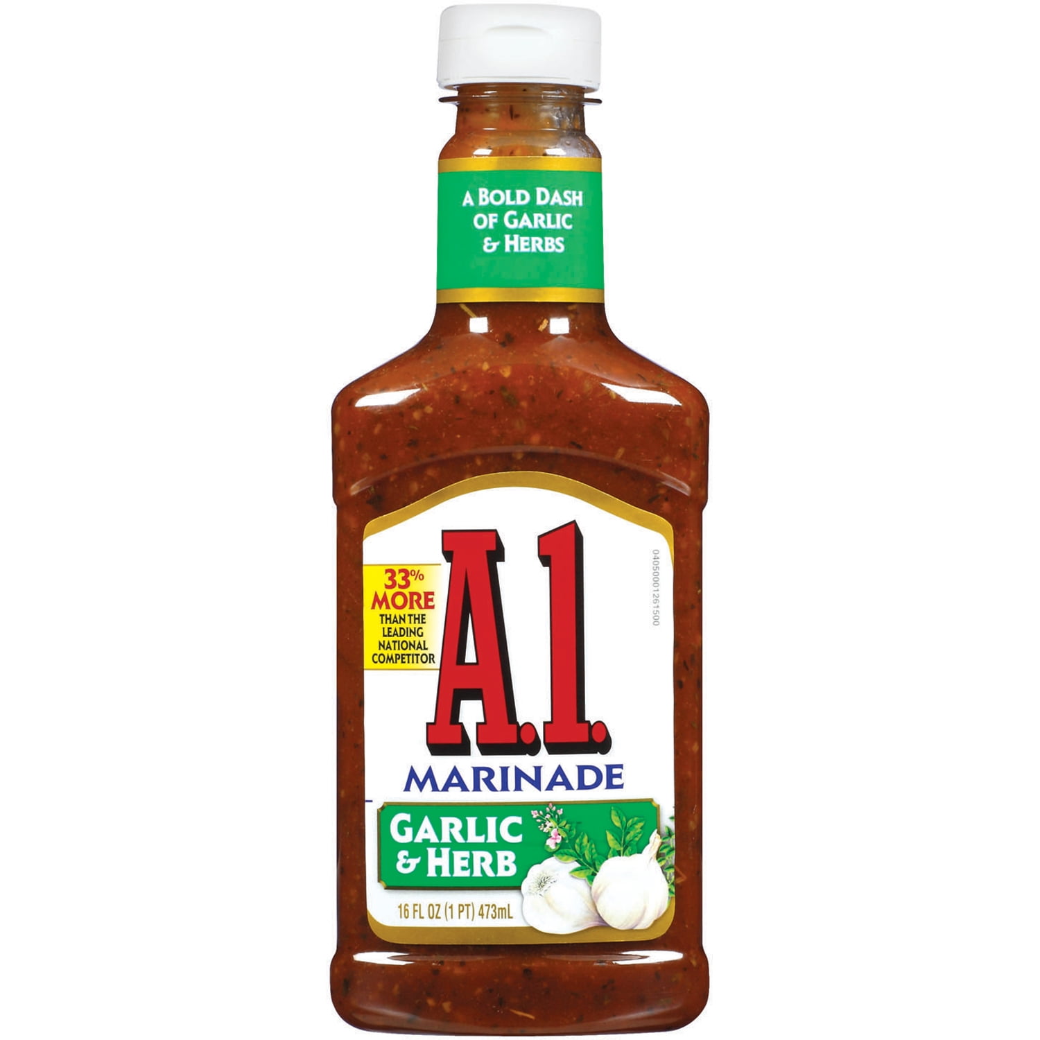 (3 Pack) A1 Steak Sauce, Garlic & Herb, 16 Fl Oz, 6 Ct ...