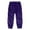 a#169Purple466, variant on CAIVO Boys Corduroy Pants For Winter Warm Fuzzy Trousers Slim Fit Casual Kids Joggers Soft Comfortable Play Trousers Durable Cold Weather Soft Solid Color Slacks