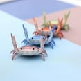 thumbnail image 4 of Crab Pen Holder for Desk, 1.96*1.57*1.37 in Cute Crab-Shaped Weightlifting Crabs Pen & Pencil Holder, Realistic Creative Penholders Storage Accessories, 4 of 8