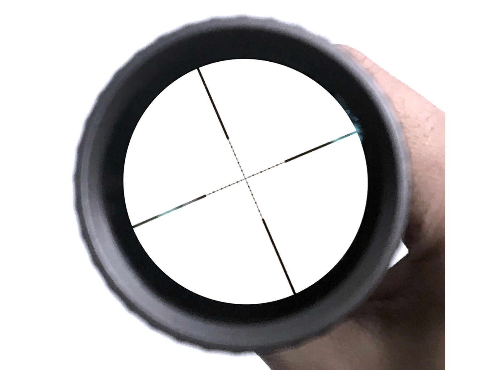 ADE Advanced Optics 3-12x40mm Rifle Scope, 30mm Tube, Second Focal Plane, Crosshair Reticle, Matte, Titanium