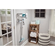 BLACK+DECKER Steam-Mop Multipurpose Steam Cleaning System with 7 Attachments + Storage Wall Mount, BHSM15FX10