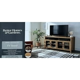Better Homes & Gardens Reading Refined Farmhouse TV Stand for TVs up to 65", Light Honey Finish - Walmart.com