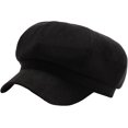 thumbnail image 4 of CoCopeaunts Fleece Anise Newsboy Cap Vintage Women Adjustable Octagonal Cap Female Winter Autumn Leisure Hat French Beret, 4 of 7