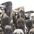 thumbnail image 3 of Cartoon Pug Dog Printing Blackout Curtains, 55W x 72/84L Living Room Bedroom Curtains, Heat Insulation and Sun Protection, 2-Pack, 3 of 6