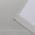 thumbnail image 4 of ELLE DECOR Peconic Light Filtering Back Tab Rod Pocket Curtain Panel Pair, 54"x84", Taupe, 4 of 5