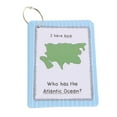 thumbnail image 1 of pequeños Flashcards Tarjetas de bolsillo de aprendizaje educativo con anillo Geografía 12 Piezas Zulema tarjetas flash de palabras, 1 of 8