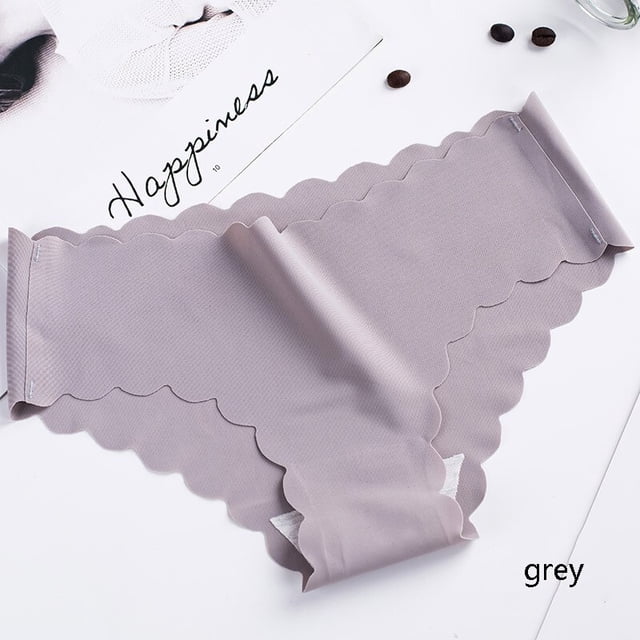 Toadore, bragas sin costuras para mujer, ropa interior de satén de seda, ropa interior femenina con volantes, bragas para mujer, bragas suaves lisas para niñas Tan Jianjun unisex