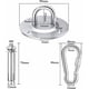 thumbnail image 3 of Ganchos de techo resistentes YONGSHENG kit para colgar hamacas de Acero inoxidable Capacidad de 450 kg rotación de 180, 3 of 5